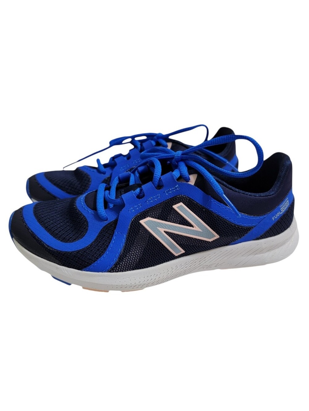 New Balance | Transform Fuelcore Revlite Trainers in Blue & Pink Athletic Shoes